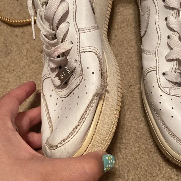 White Air Force Ones 💗 - Picture 10 of 11